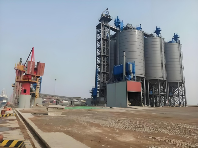 巴中高架骨料仓